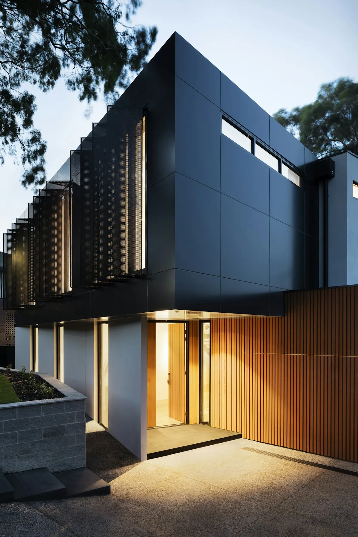 Modern home interior with clean design lines